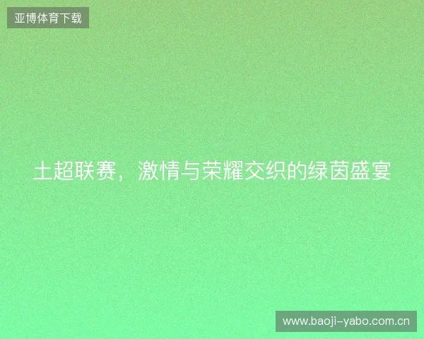 土超联赛，激情与荣耀交织的绿茵盛宴
